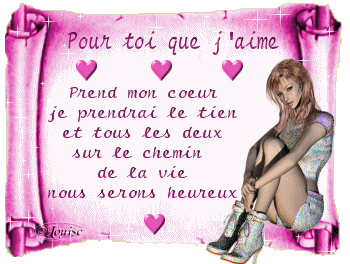 un texte pr les z'amoureux